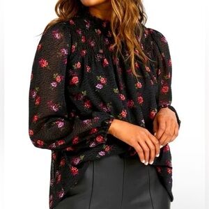 Banana Republic Floral Blouse